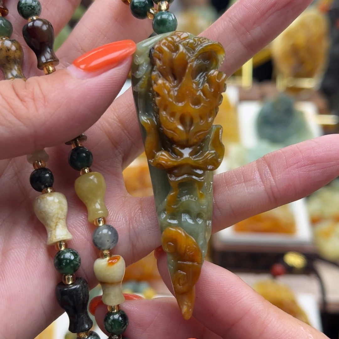 未镶嵌岫玉挂件挂件