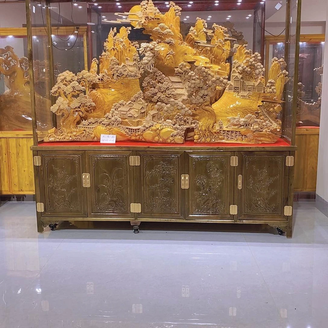 金丝楠@***辉金丝楠小叶桢楠摆件，只发摆件