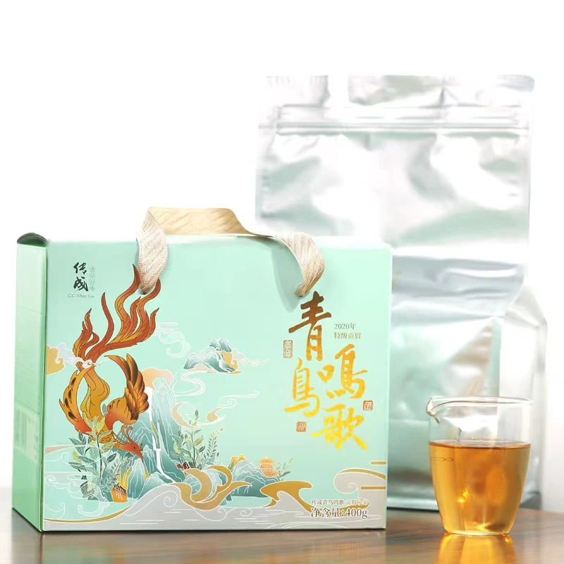 福鼎原产地高山贡眉2020年散装老白茶口粮茶随手礼性价比高药枣香