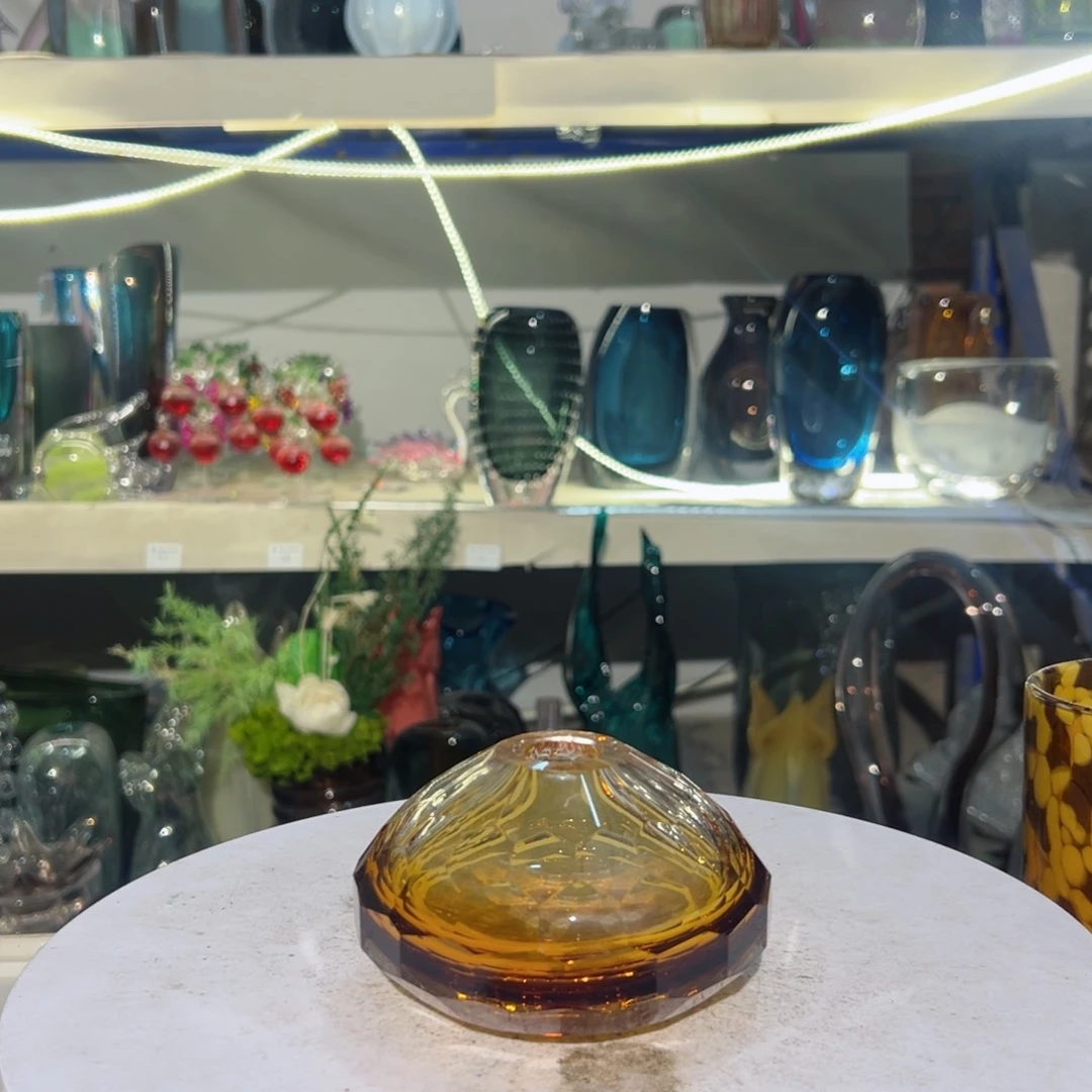 高 6 轻奢琉璃花器福利正常手工痕迹