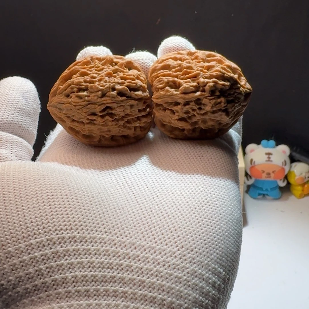 文玩核桃把件3号链接拉丝长条正高炮39-39-42