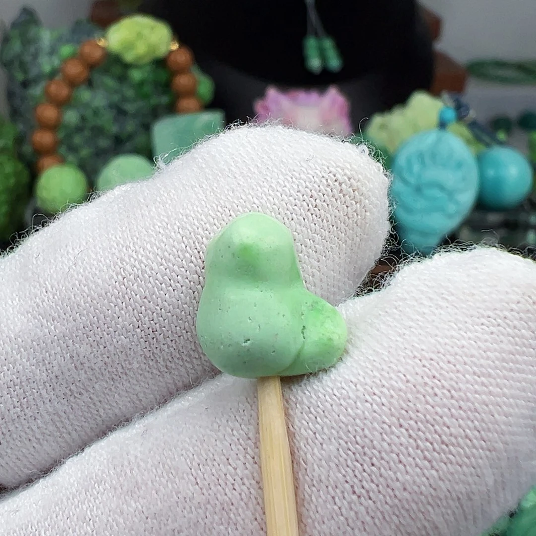 绿松石未镶嵌绿松石主播璐璐