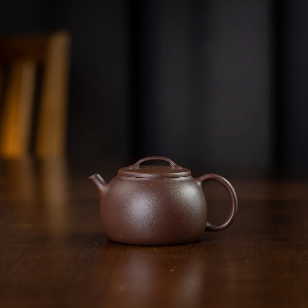 珽珽茶器【范家壶庄】汉瓦 蒋梦迪 40目老天青 140cc 家用紫砂壶