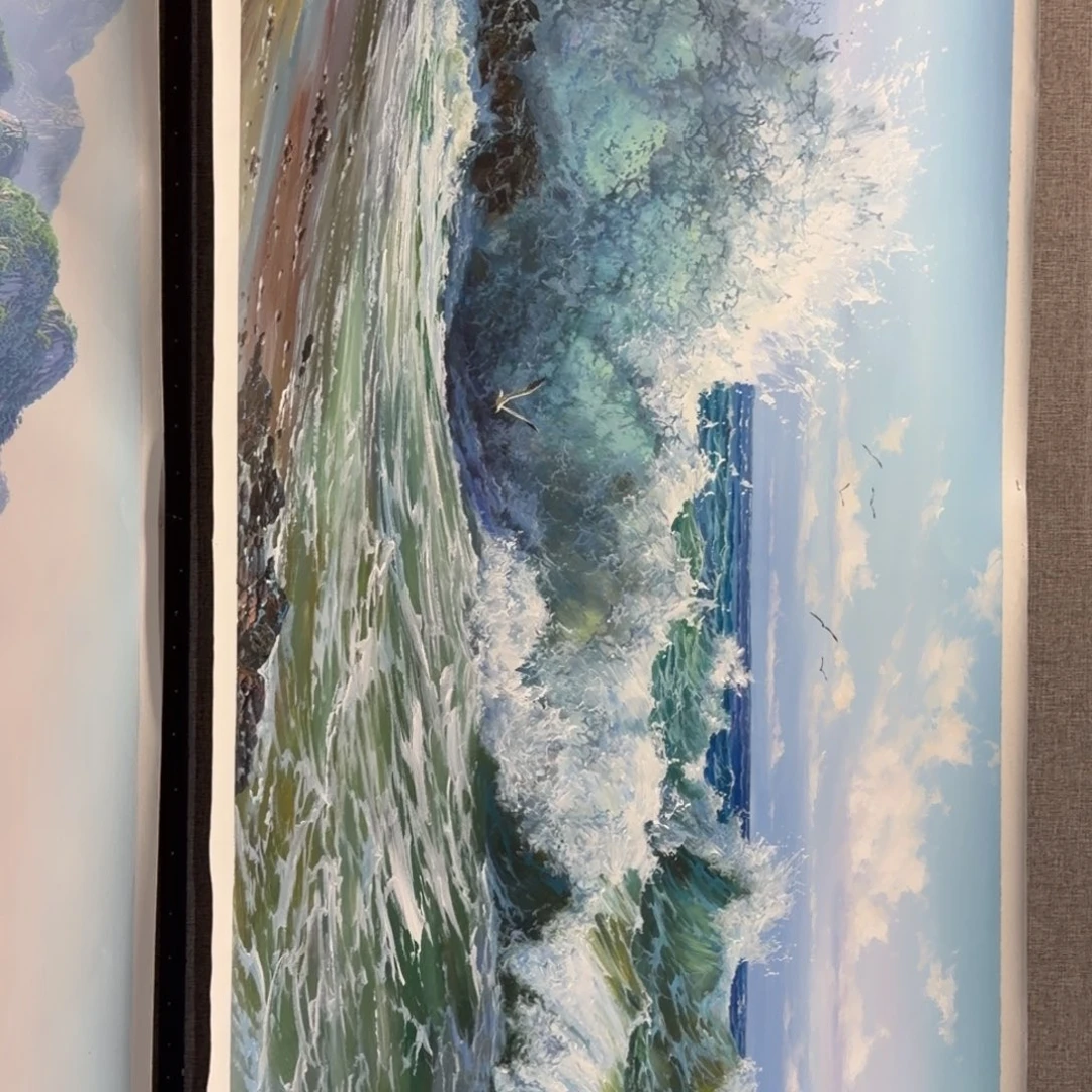 油画我在你心里就是一坨烂