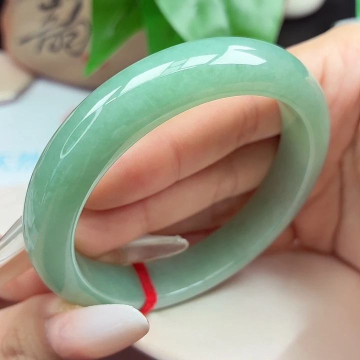 未镶嵌手镯翡翠56-57圈口