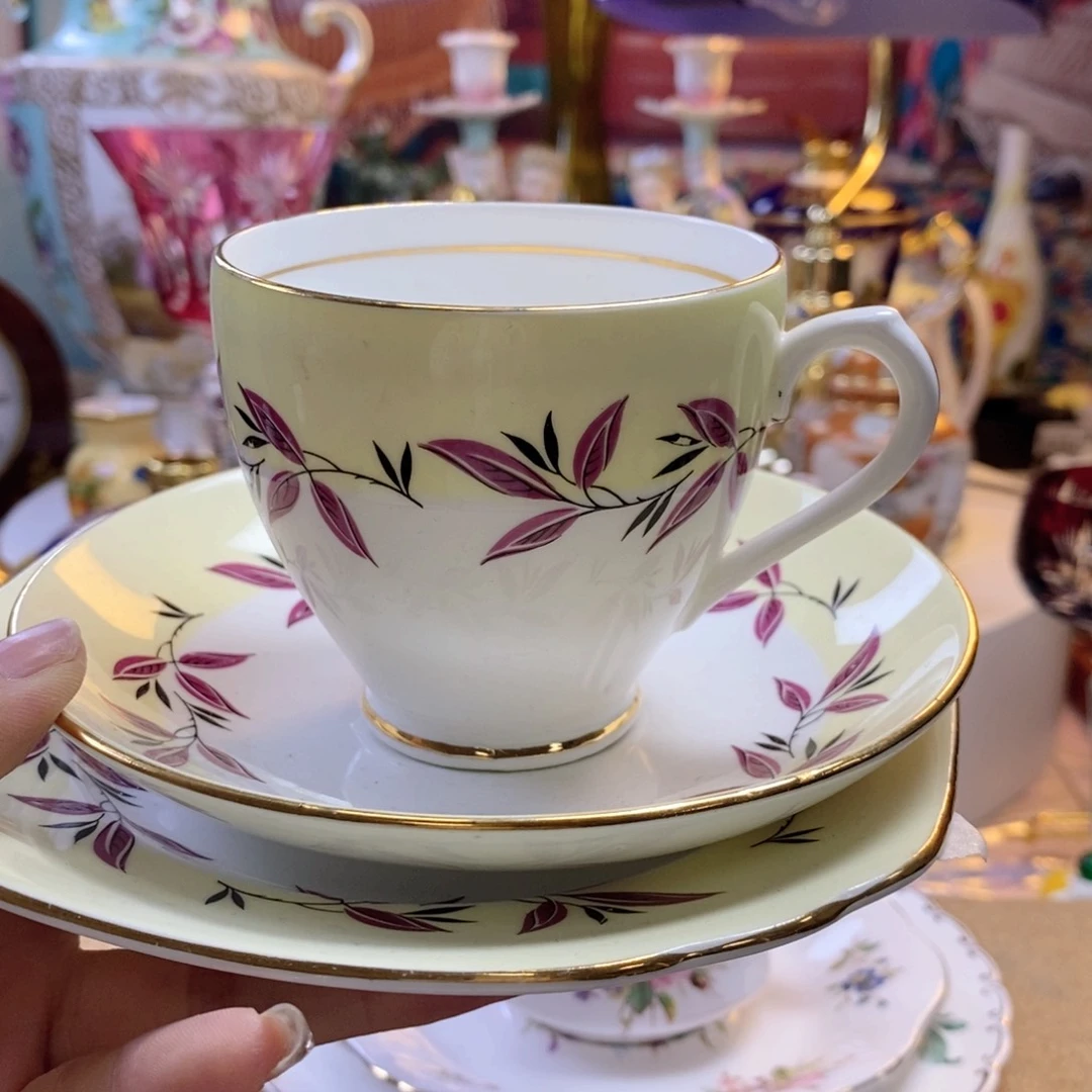 骨瓷瓷器欧瓷咖啡杯水晶杯