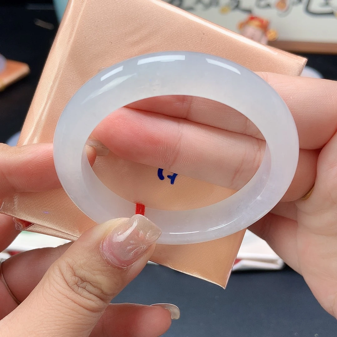 翡翠未镶嵌手镯51号