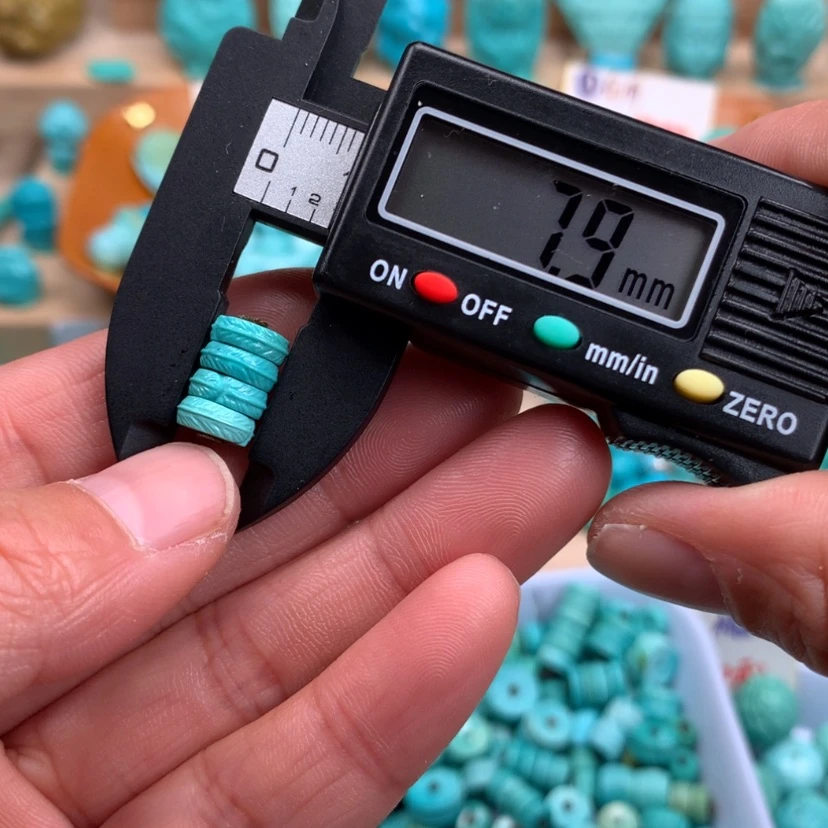 【闪购商品】绿松石羽毛扣未镶嵌