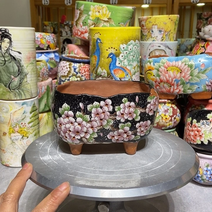 景德镇艺术手绘作品