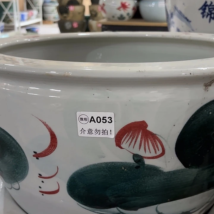 摆件50陶瓷景德镇花盆