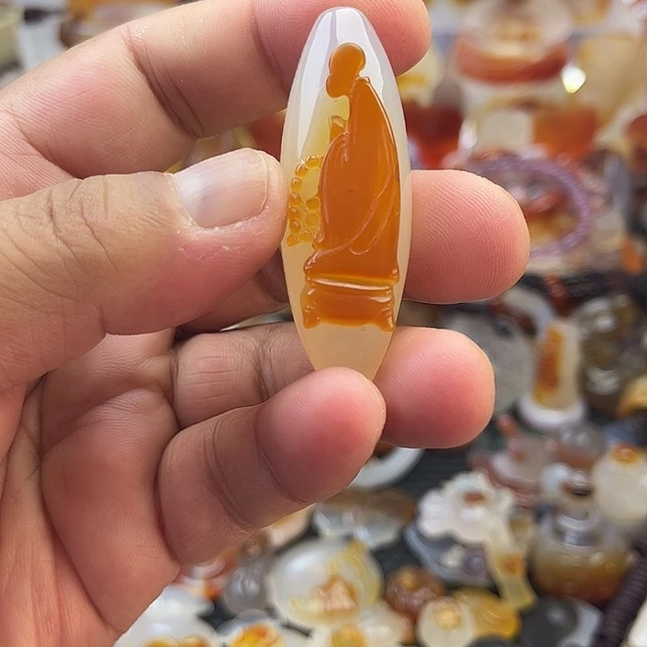 玛瑙/玉髓未镶嵌颈饰