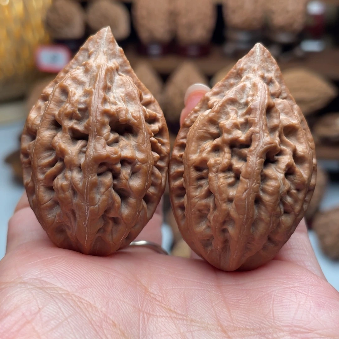 文玩核桃把件楸子15