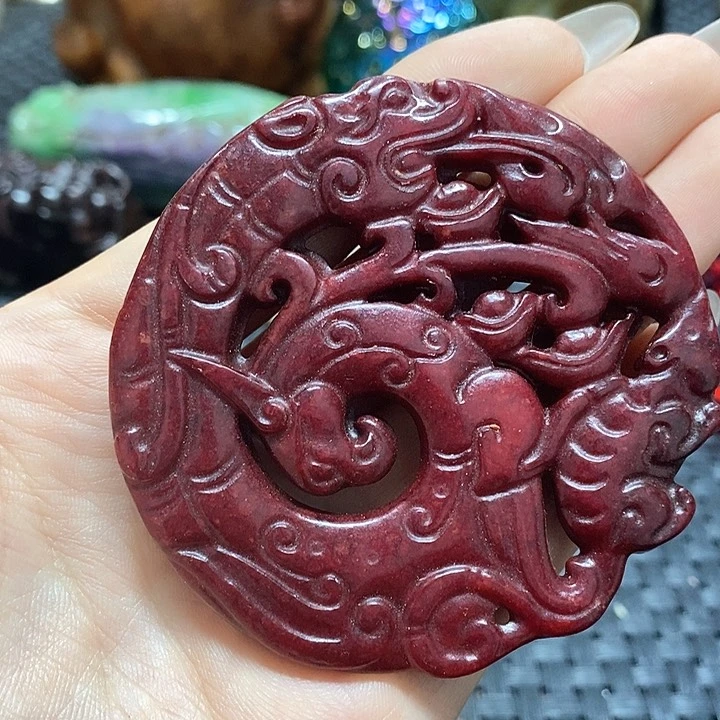 滴血莲花菩提把件