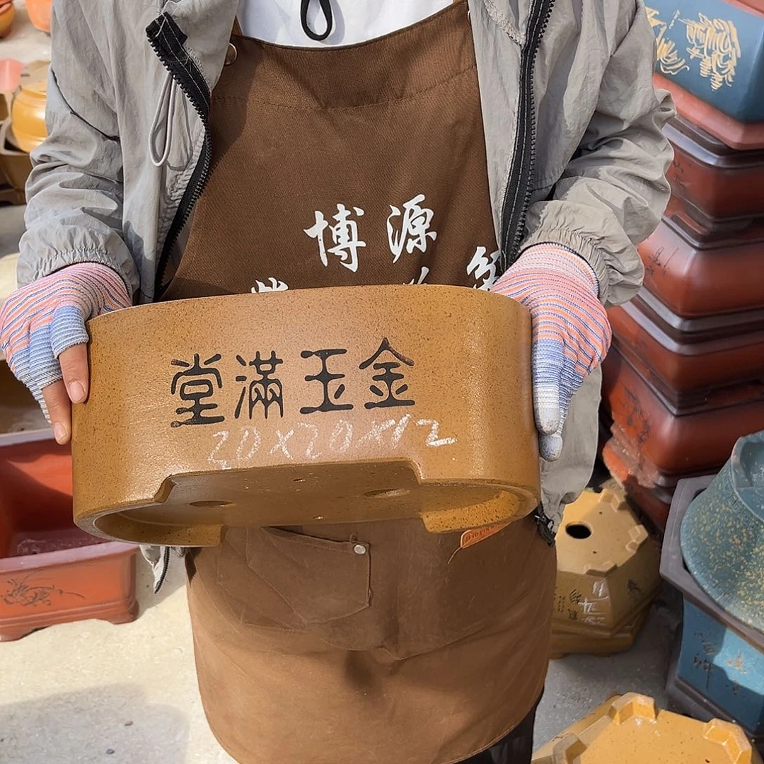 紫砂花盆盆景艺术