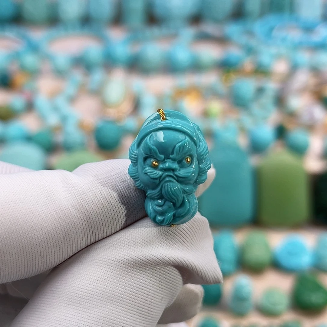 绿松石珠宝奇石未镶嵌