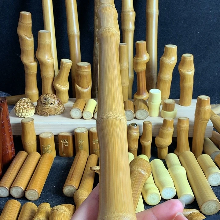 【闪购商品】~*.实心玉竹红皮手持