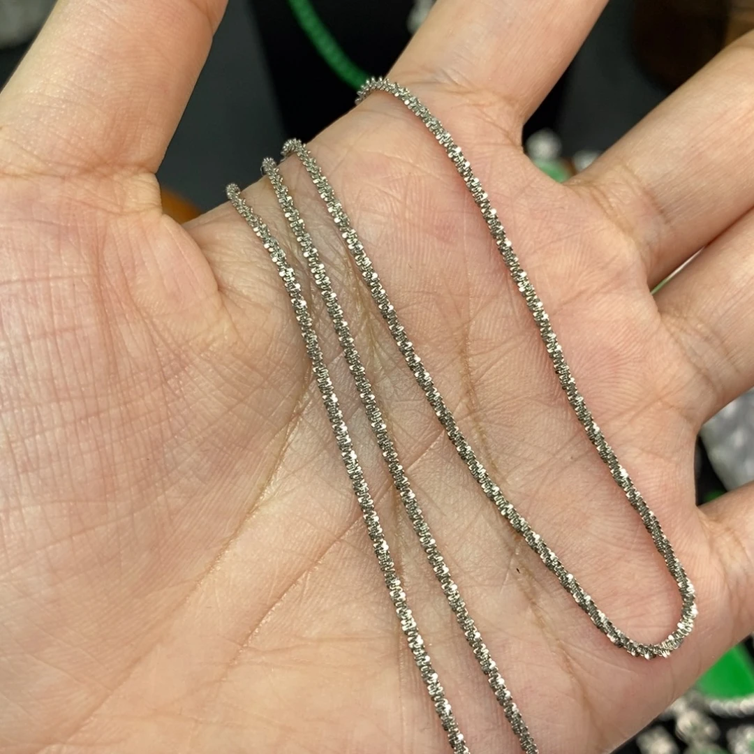 翡翠银S925镶嵌颈饰A货翡翠