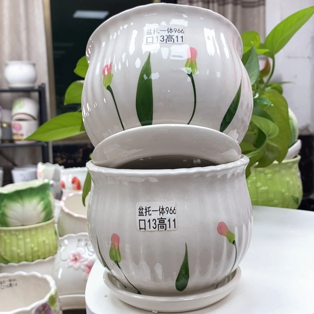 @陶瓷花盆@@5966