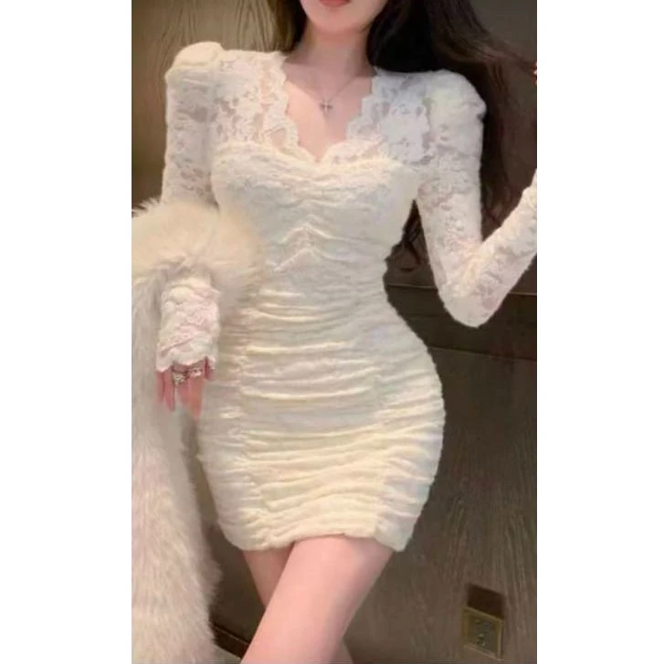 沐沐家性感吊系纯欲风改良褶皱裙050