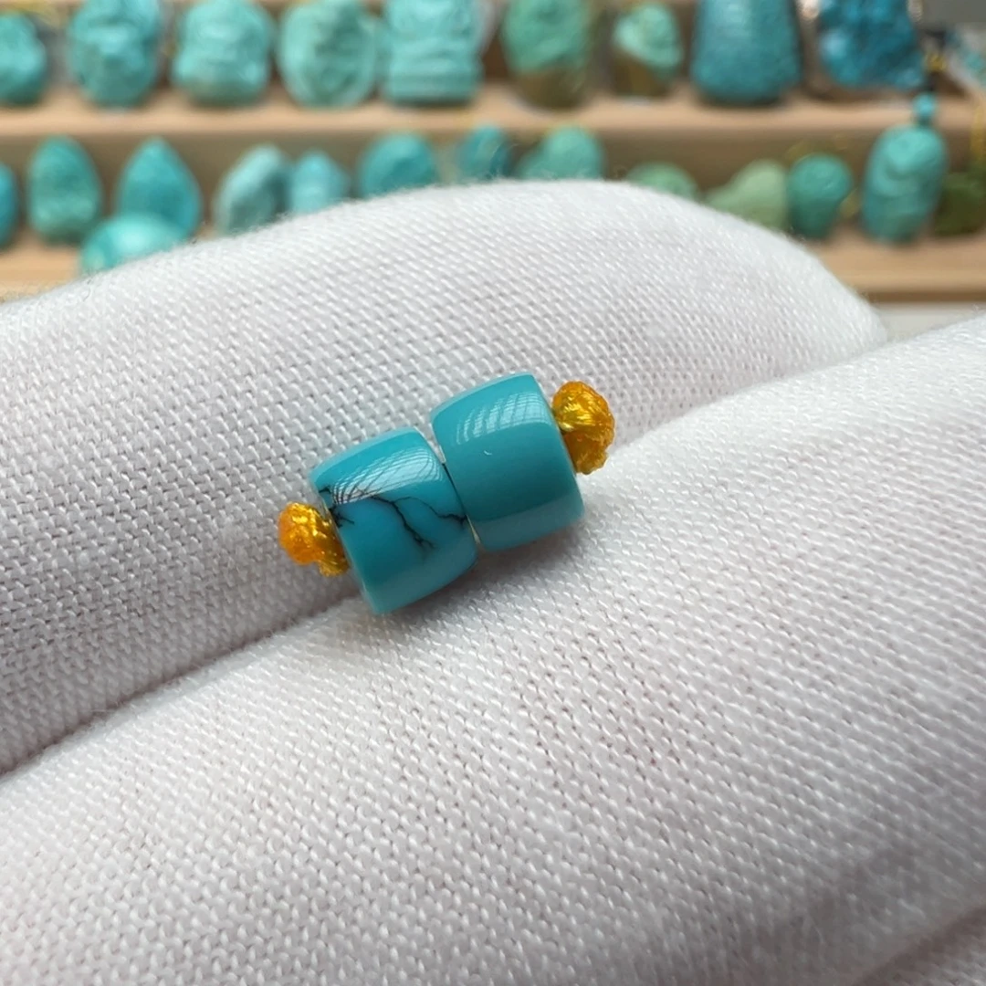 绿松石未镶嵌配饰6*4