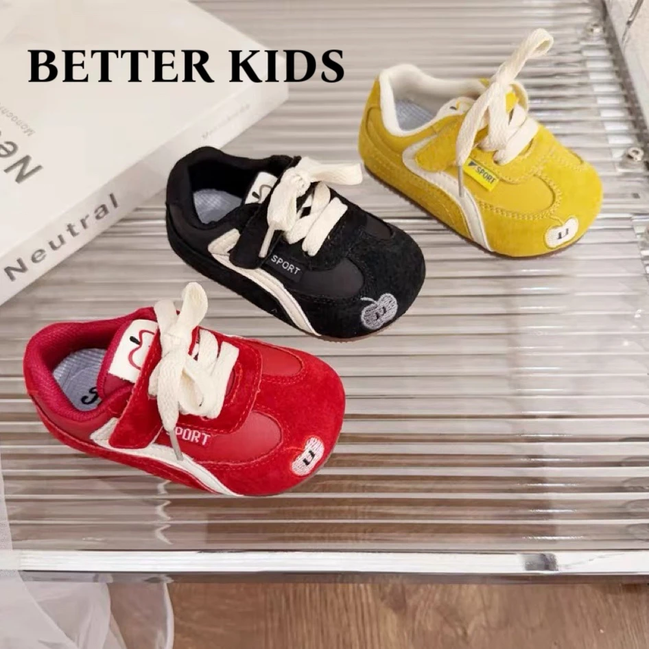 BETTER KIDS/好孩子儿童2025春秋新款软底男童运动鞋女童休闲单鞋