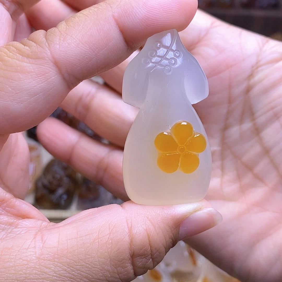 玛瑙/玉髓未镶嵌颈饰