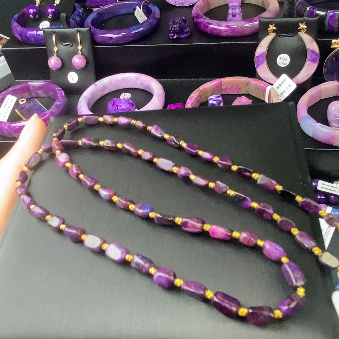 苏纪石（舒俱来）颈饰未镶嵌