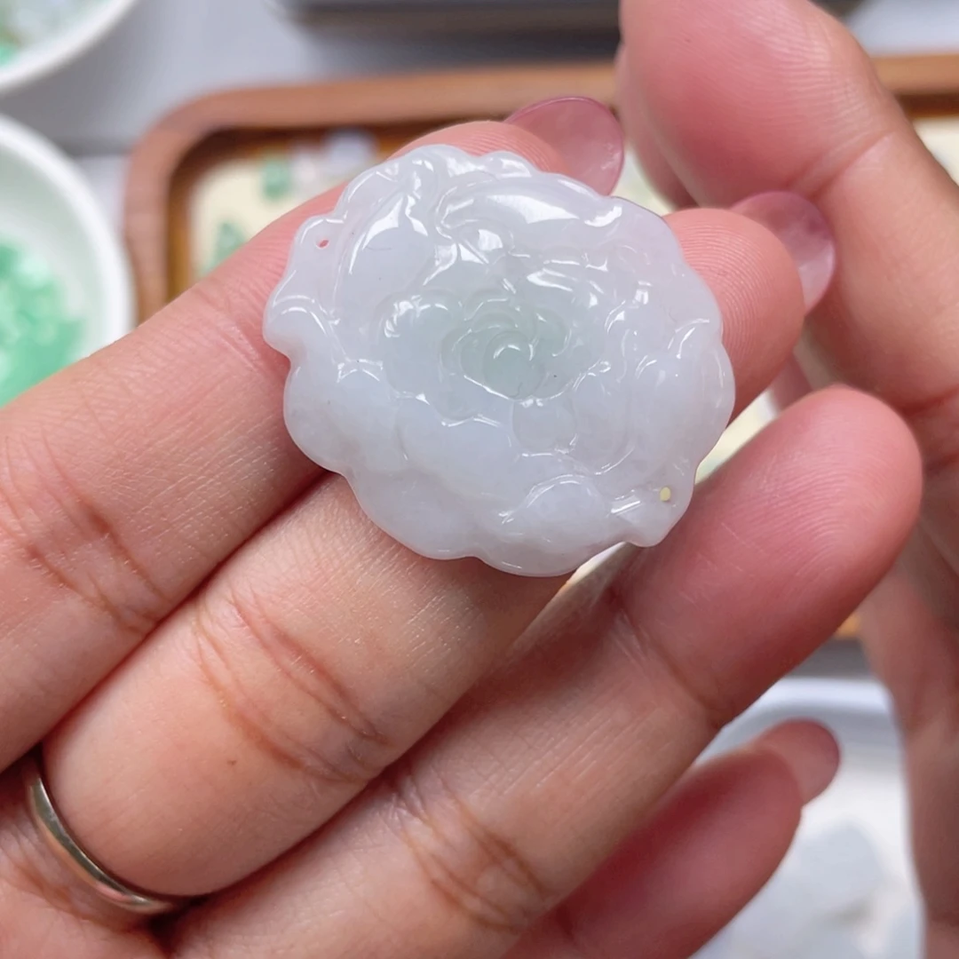 翡翠未镶嵌颈饰56789577“