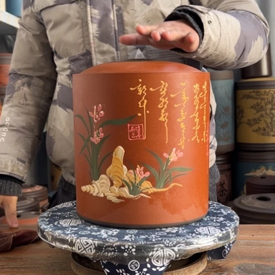 紫砂茶叶罐紫砂艺术