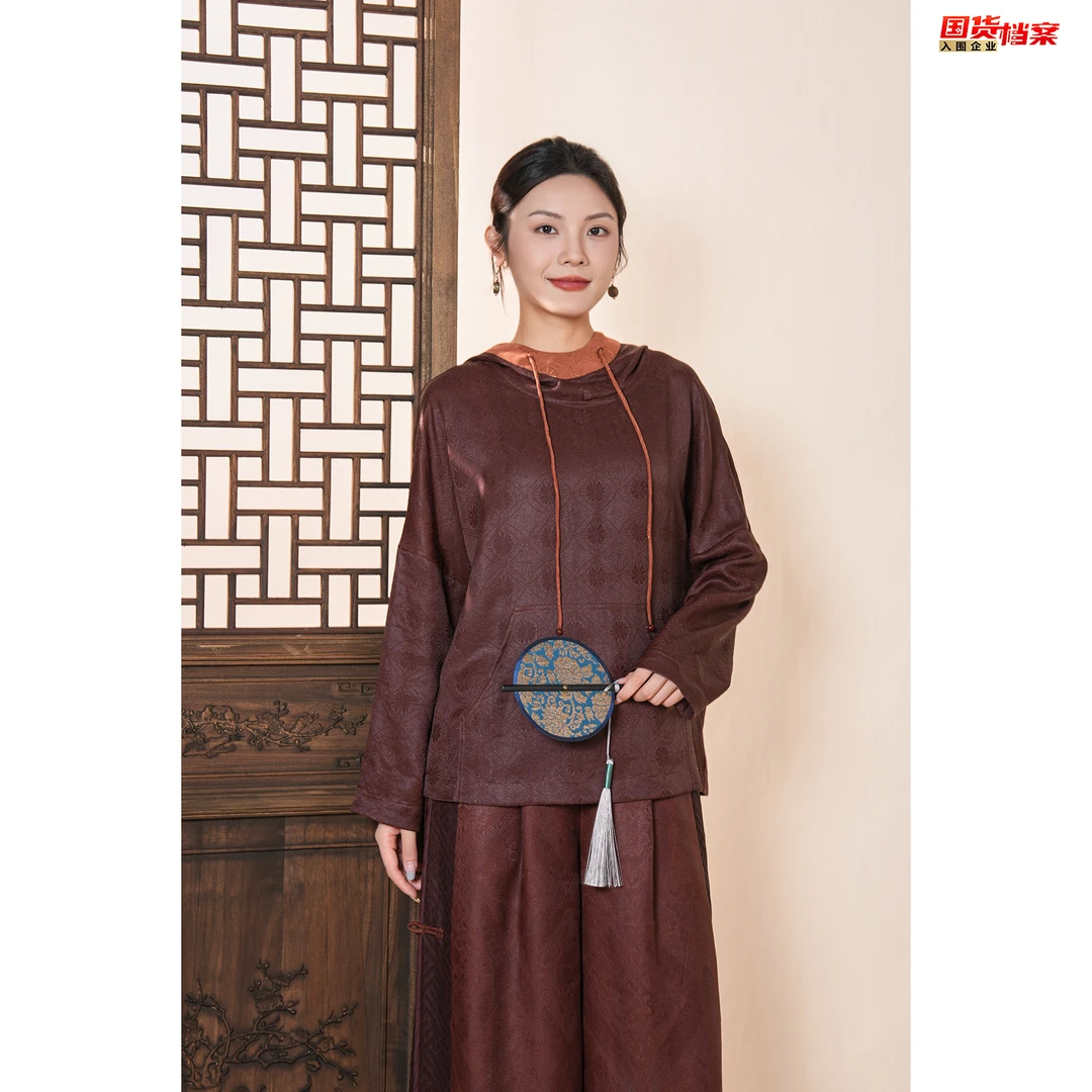 【万象有衣】原创设计师款帽衫上衣-8209