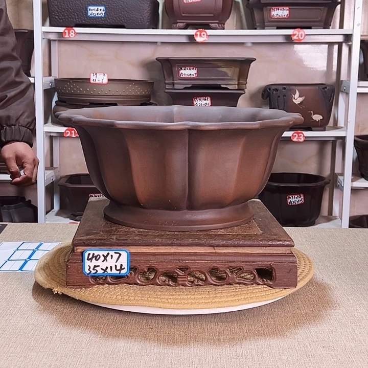 紫砂花盆紫砂花盆