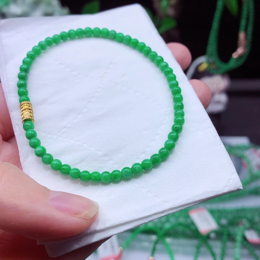 翡翠未镶嵌手链翡翠