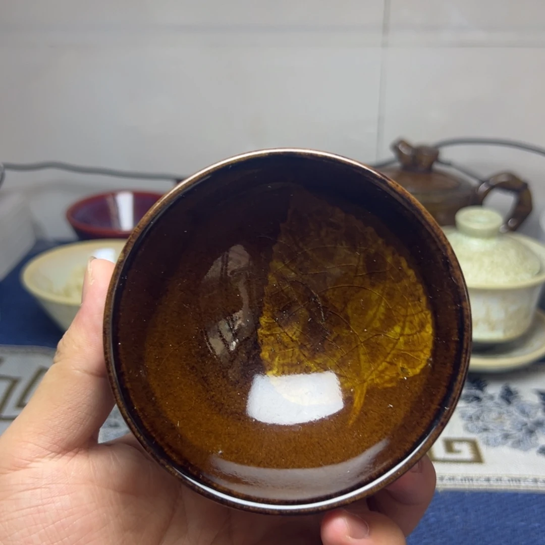 建阳建盏喝茶主人杯
