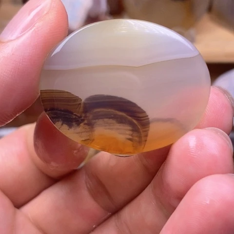 玛瑙/玉髓吊坠(不含链)未镶嵌