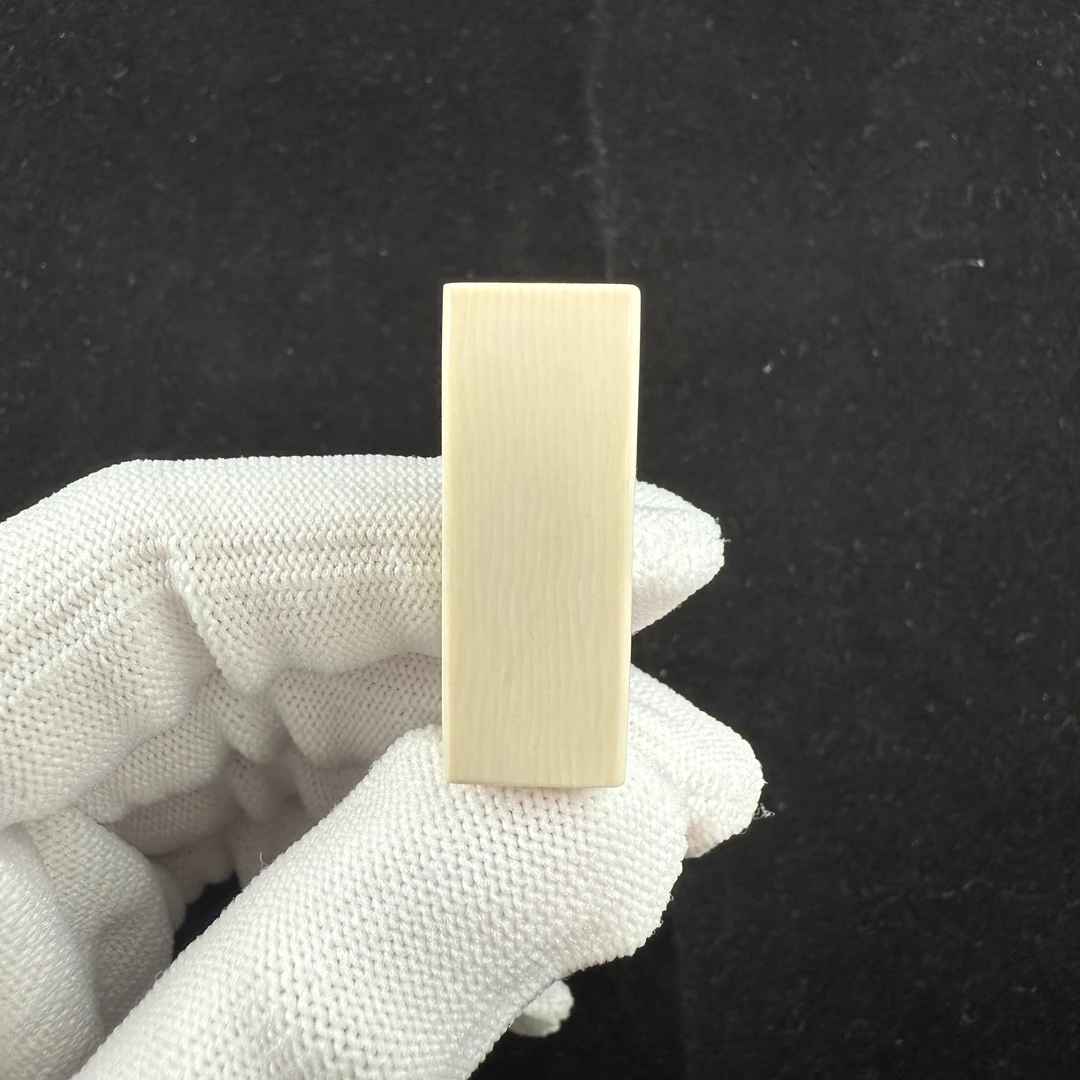 G2661天然猛犸牙 一字三通 12*31mm一物一图 假一罚十