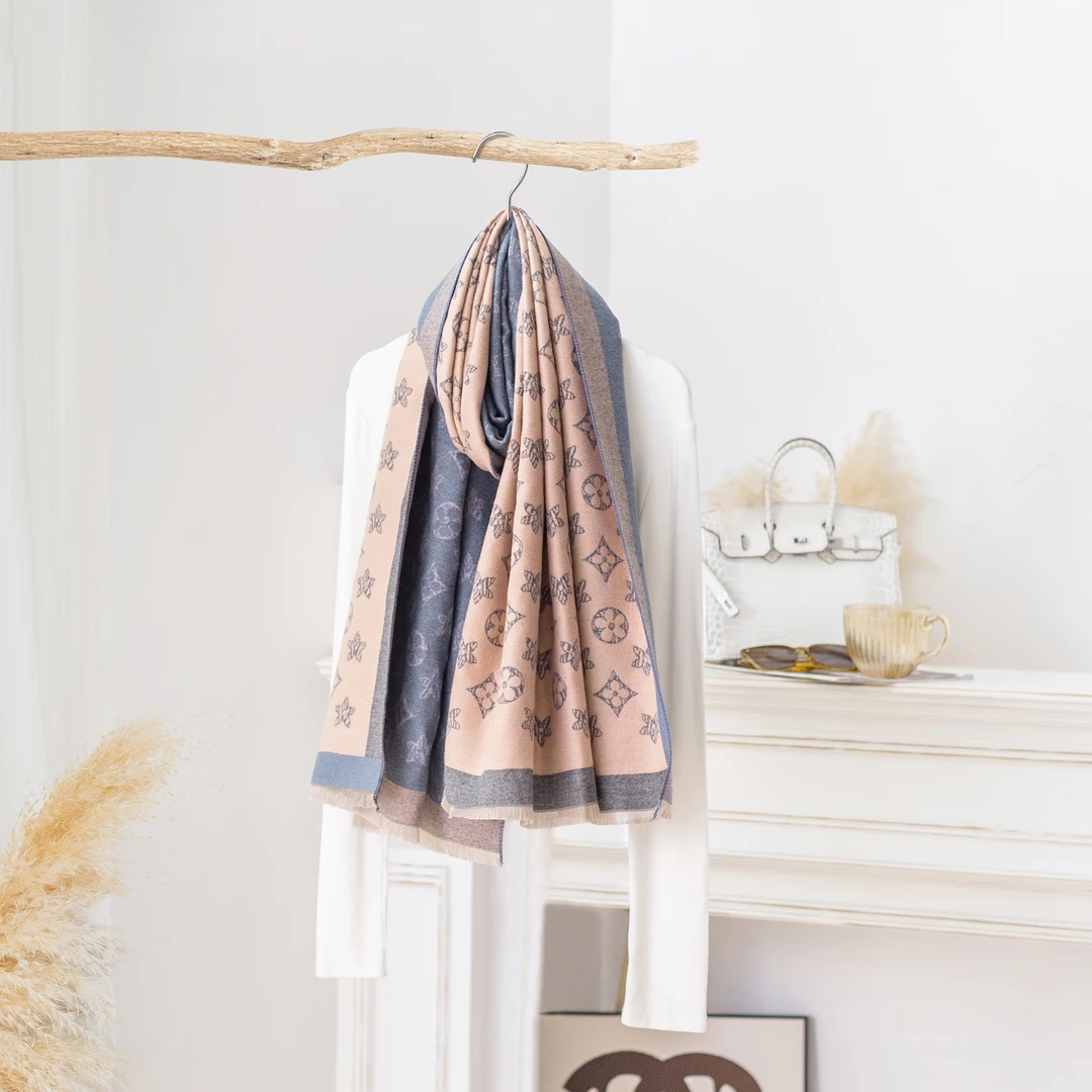 达芬奇密码新款老钱印花空调房披肩女办公室午睡毯子沙发毛毯围巾