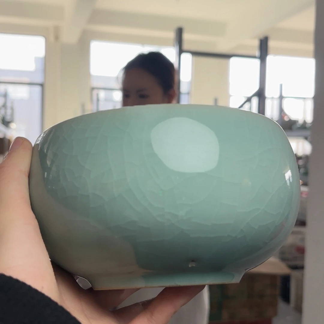 龙泉云间青瓷小米茶器