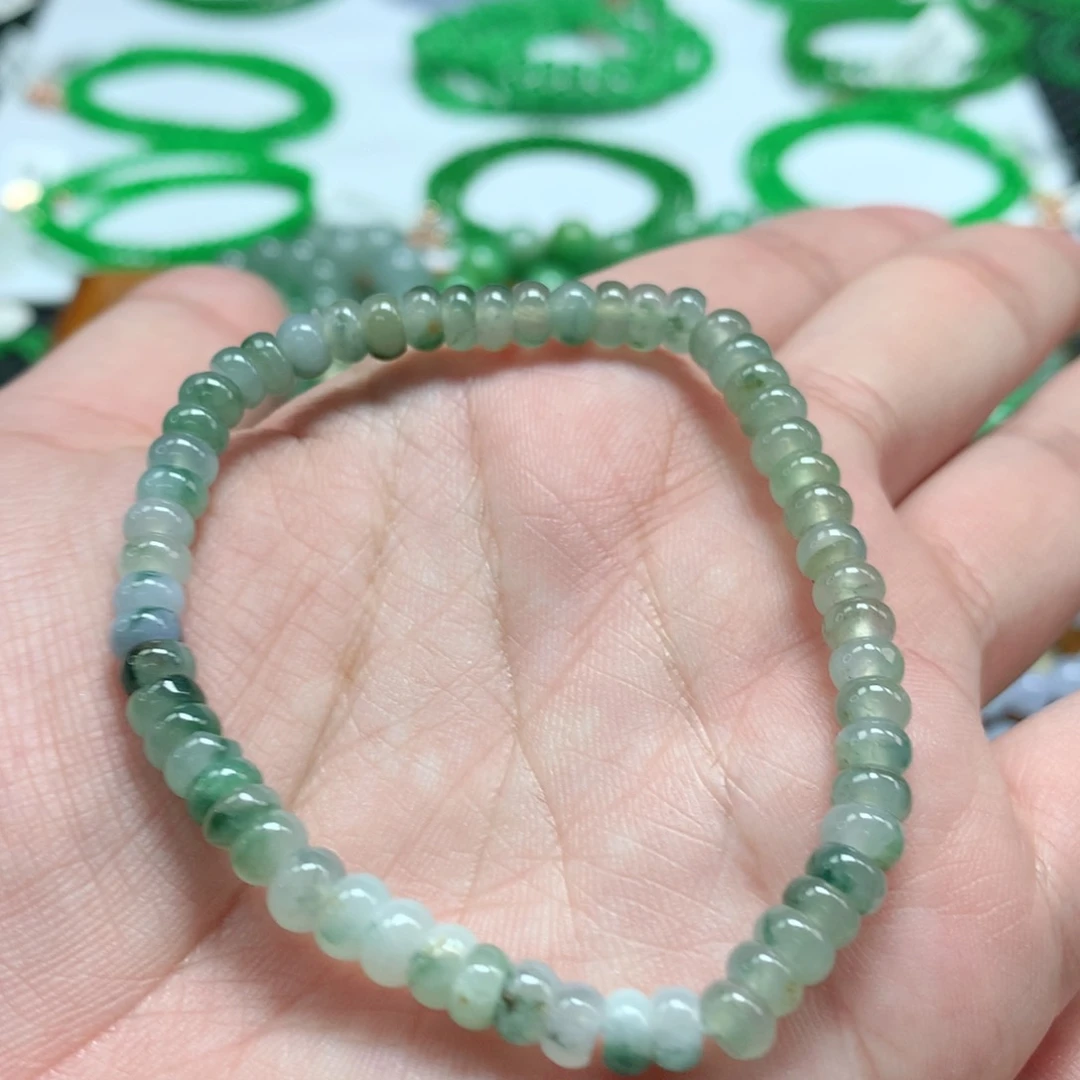 未镶嵌手链翡翠翡翠