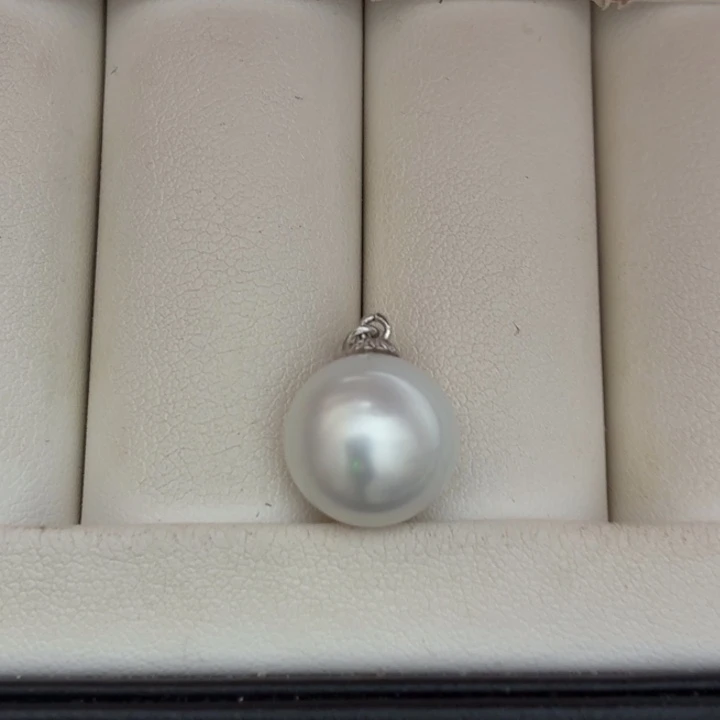 海水珍珠吊坠(赠链)银S925镶嵌