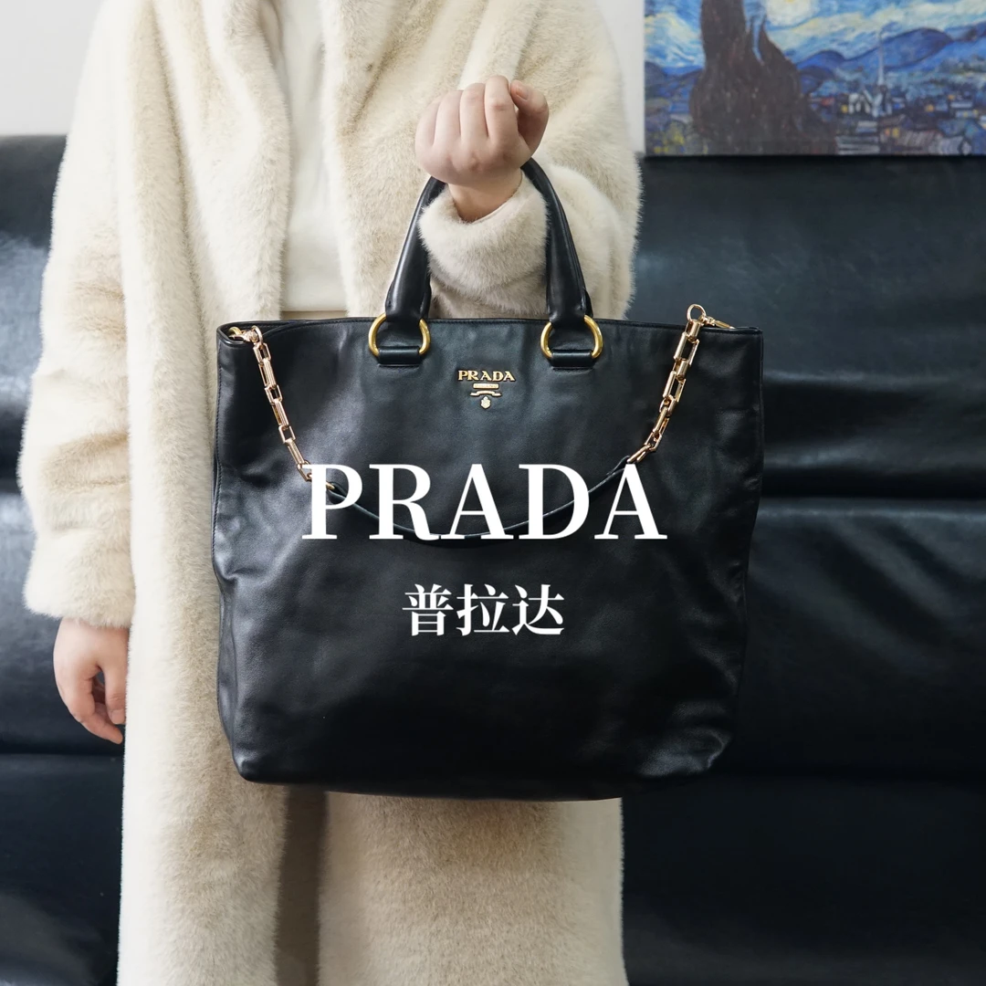 95新 Prada/普拉达 黑色单肩包/ZS12605522/5522