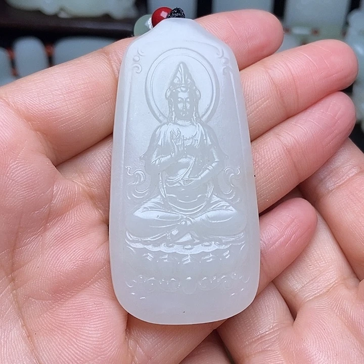 吊坠(不含链)未镶嵌和田玉