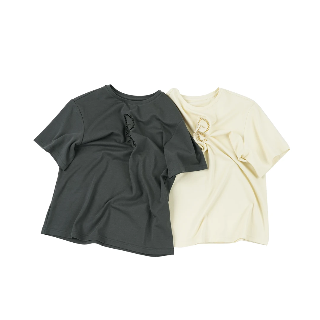 【精细镂空绣花短袖】TXAL45193