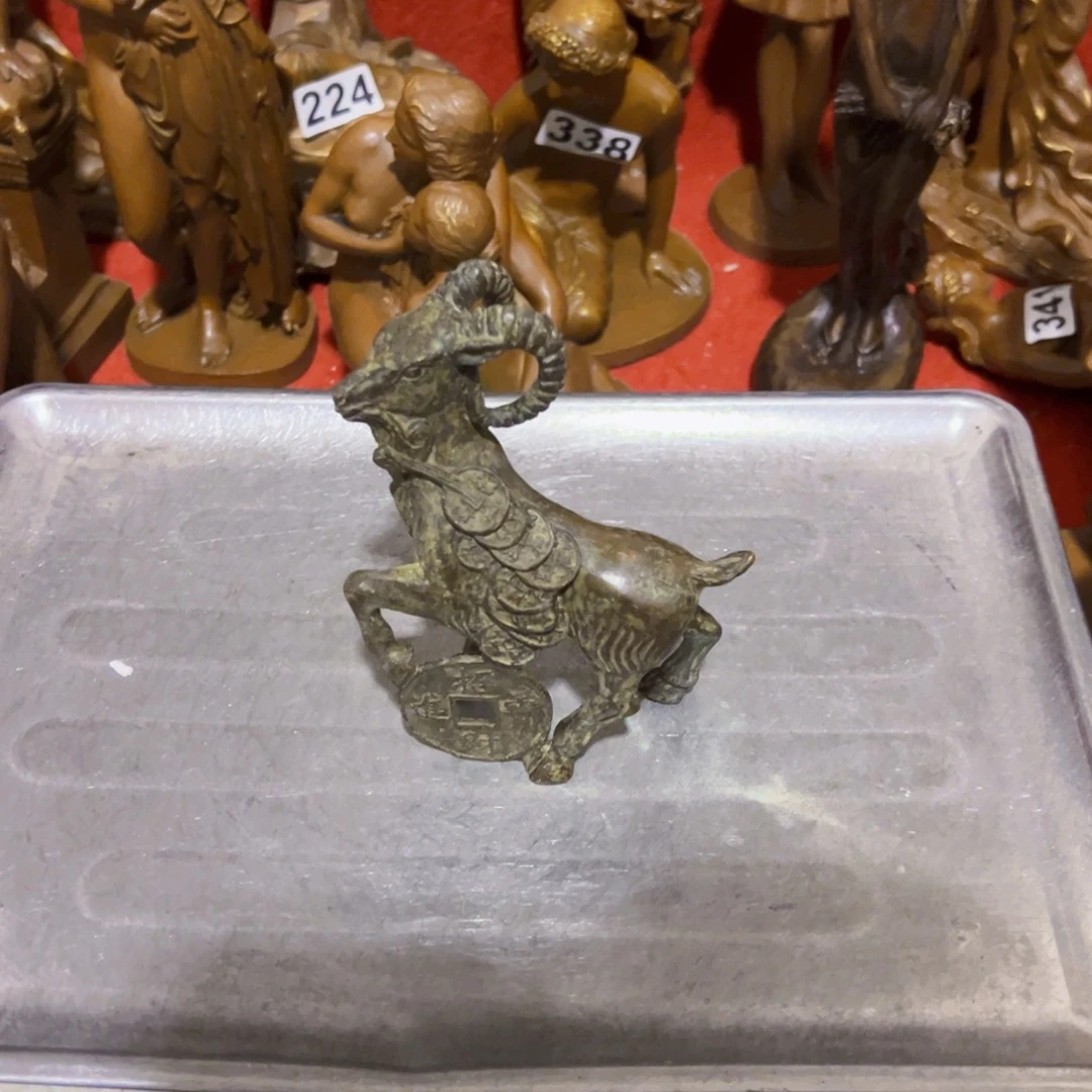 叼***！黄铜摆件工艺品黄铜