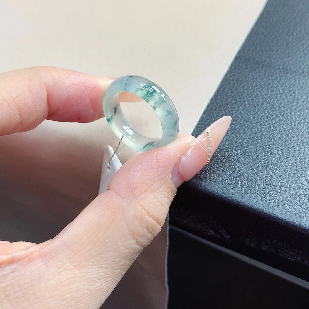 未镶嵌戒指翡翠14号