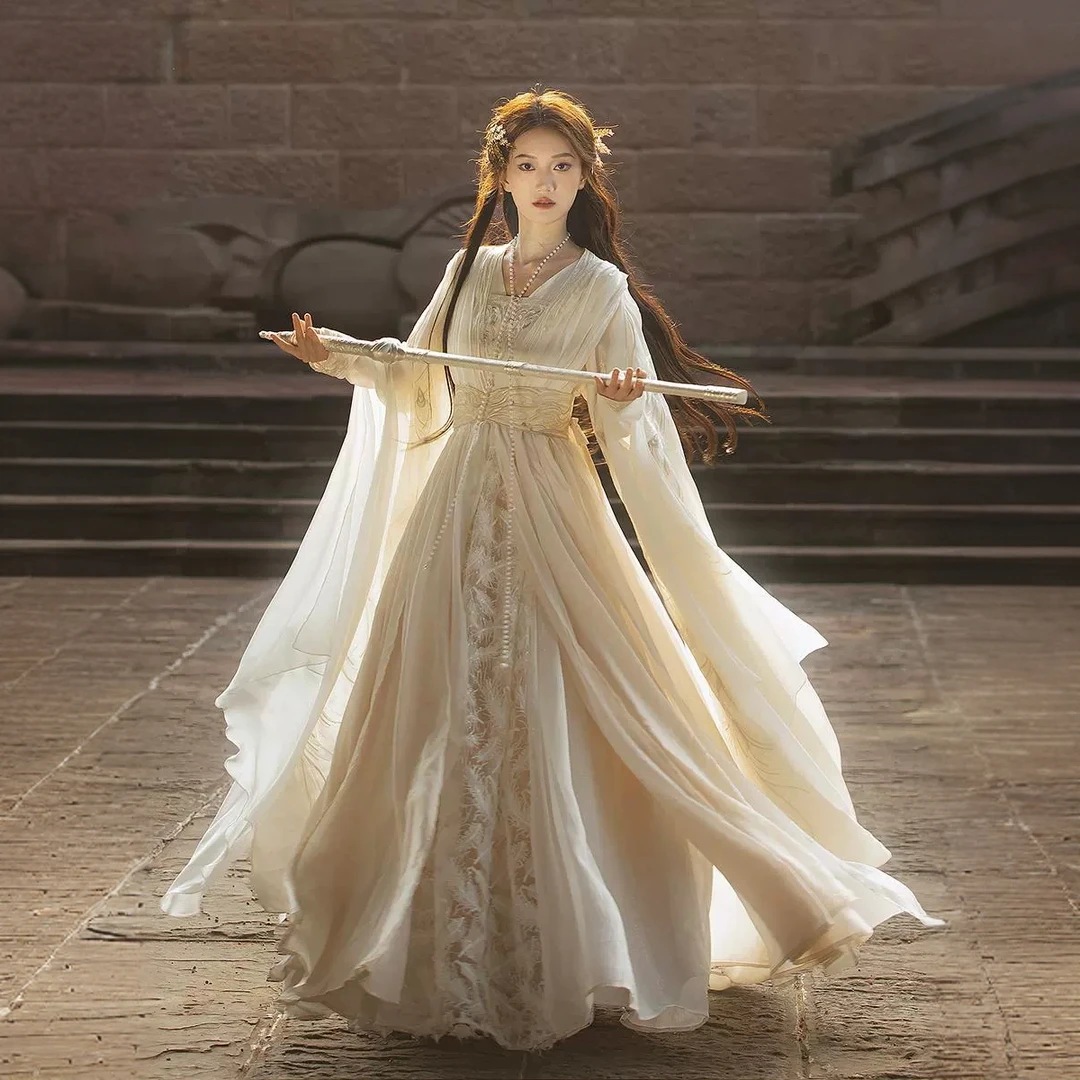 【羲玄】原创汉服女汉元素齐腰裙超仙仙侠风神女国风师姐妹春夏套装