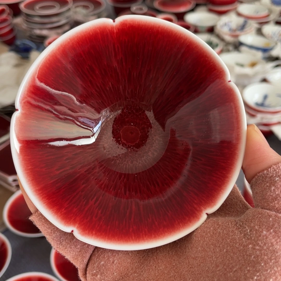 景德镇原矿陶瓷 斗笠杯