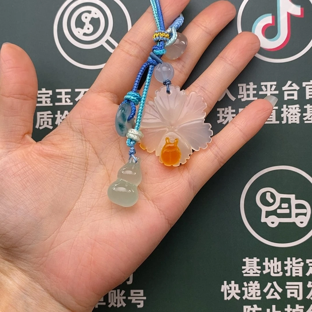 五***铛未镶嵌车挂玛瑙/玉髓