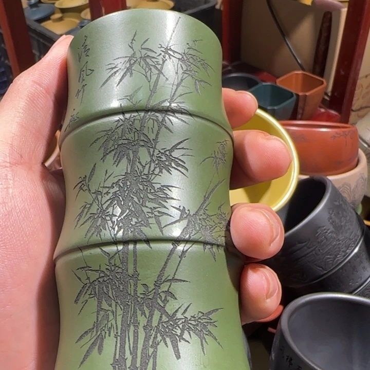 茶杯紫砂全手工紫砂主人杯