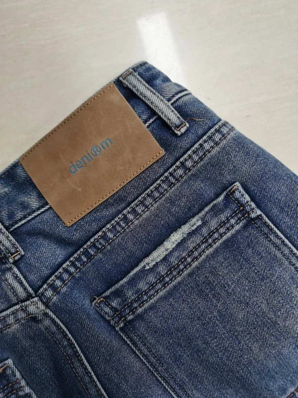 【芸姐】3736爆款加绒显瘦直筒裤