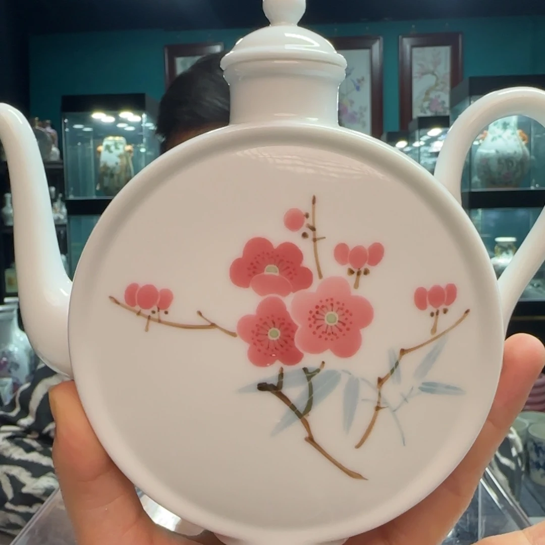 壶景德镇陶瓷手工制作